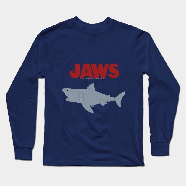 JAWS Long Sleeve T-Shirt by DevilDark70